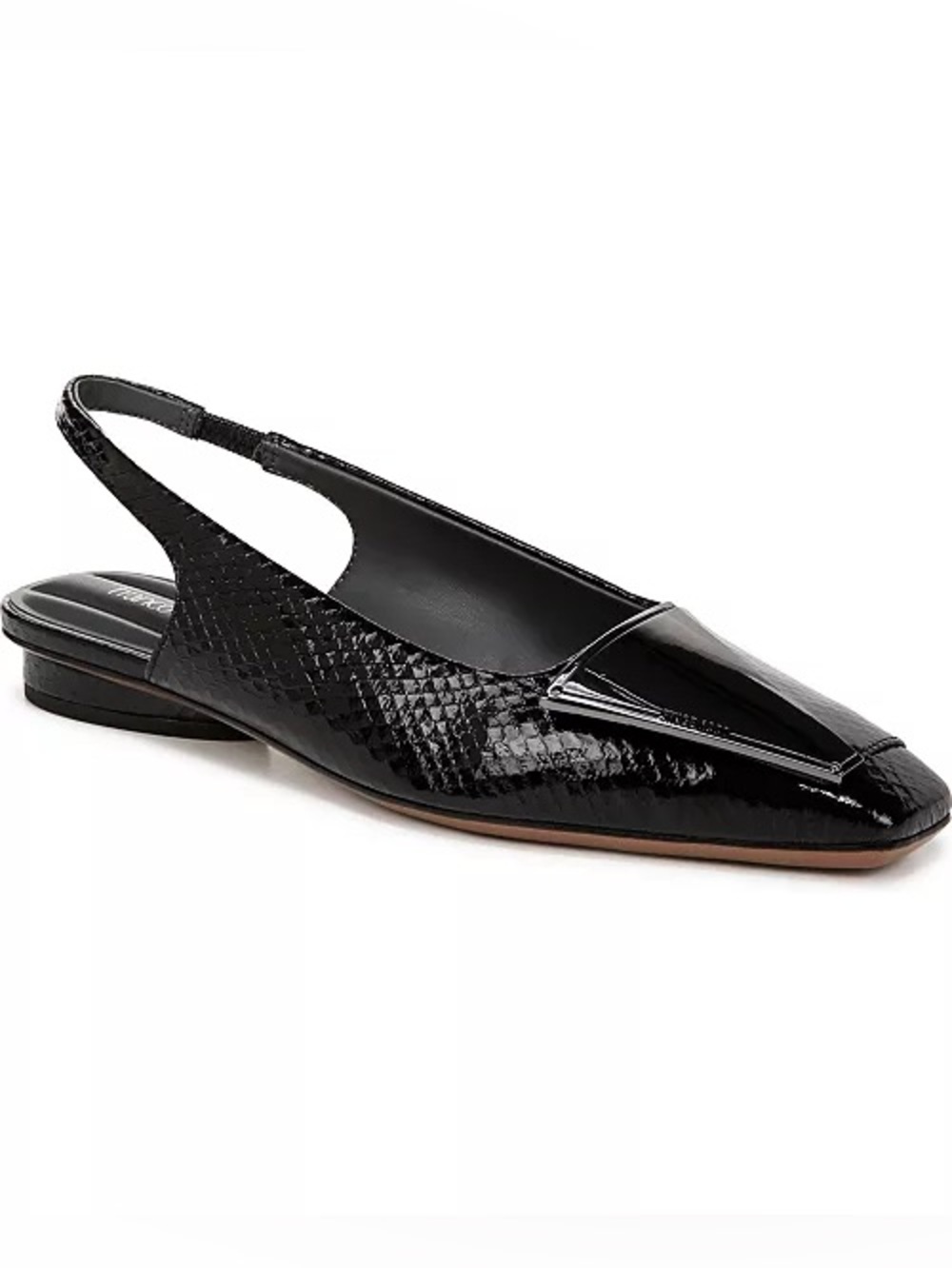 Franco Sarto Black cassidy slingback flats NWT